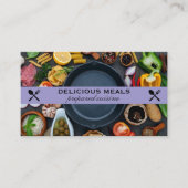 Fertiggerichte | Catering | Koch Visitenkarte (Vorderseite)