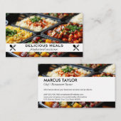 Fertiggerichte | Catering Visitenkarte (Vorne/Hinten)