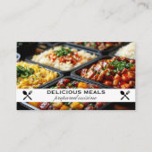 Fertiggerichte | Catering Visitenkarte (Vorderseite)