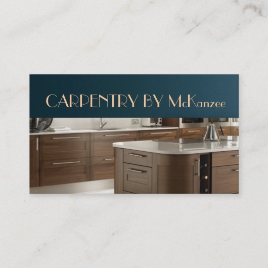 Fertigpäckchen, Milcharbeiten, Holz, Bauwesen Visitenkarte (Vorderseite)