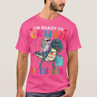 Fertigputz Kindergarten Niedlich Unicorn T Red Bac T-Shirt
