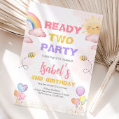 Fertigstellung 2. Party 2. Geburtstag Einladung