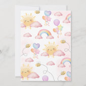 Fertigstellung 2. Party 2. Geburtstag Einladung (Rückseite)