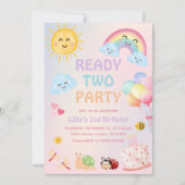 Fertigstellung 2 Party Einladungen (Vorderseite)