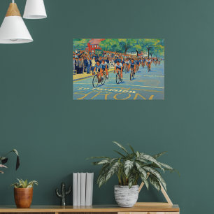 Fertigstellung der 2. Etappe der Tour de France 19 Poster