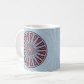 Fertigstellungkundenspezifische Mandala-Tasse Kaffeetasse (Vorderseite Links)