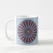 Fertigstellungkundenspezifische Mandala-Tasse Kaffeetasse (Links)