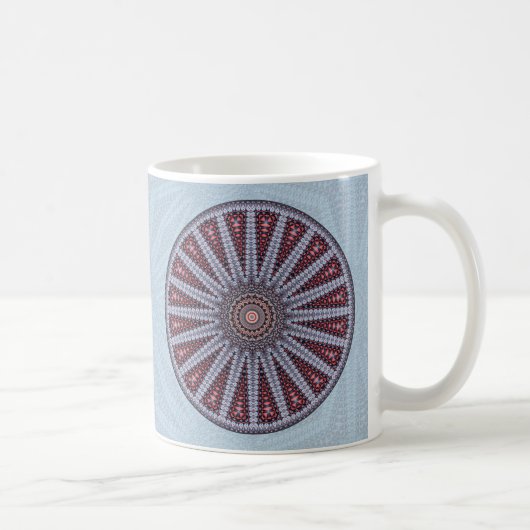 Fertigstellungkundenspezifische Mandala-Tasse Kaffeetasse (Rechts)