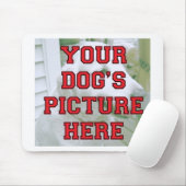 Fertigte das Foto Ihr Hundes besonders an Mousepad (Mit Mouse)