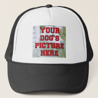 Fertigte das Foto Ihr Hundes besonders an Truckerkappe