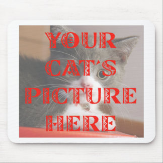 Fertigte das Foto Ihrer Katze besonders an Mousepad