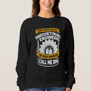 Fertigungsingenieur für einen Wirtschaftsingenieur Sweatshirt