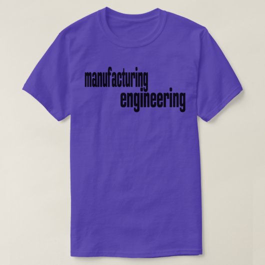 Fertigungsingenieur T-Shirt (Design vorne)