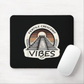 Fertile Crescent Vibes Funny Ancient Mesopotamian Mousepad (Mit Mouse)