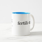 Fertili-Tee Scripture-Tee u. Kaffee-Tasse Zweifarbige Tasse (VorderseiteRechts)