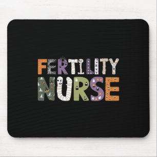 Fertilität heilt Halloween Spooky Nursing Trick od Mousepad