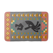 Fertilität Kokopelli Southwestern Badematte (Vorderseite)