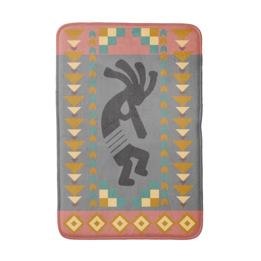 Fertilität Kokopelli Southwestern Badematte (Vorderseite Vertikal)