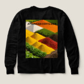 Fertilizer Ad Art Girls Tri-Blend Shirt (Design Rückseite)