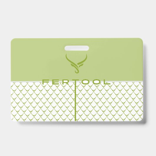 FERTOOL-Visitenkarte Ausweis (Vorderseite)