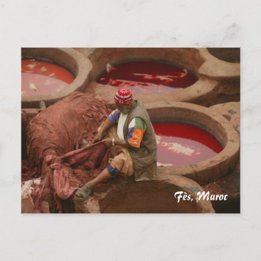 Fès, Maroc Postkarte (Vorderseite)