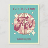 Fès Marokko Ferienunterkunft Postkarte (Vorderseite)