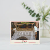 Fes - Marokko Postkarte (Stehend Vorderseite)