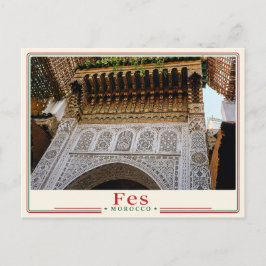 Fes - Marokko Postkarte