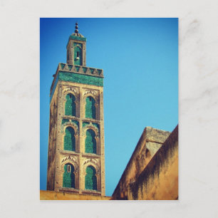 fes minaret postkarte