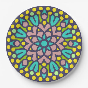 fes mosaic pappteller