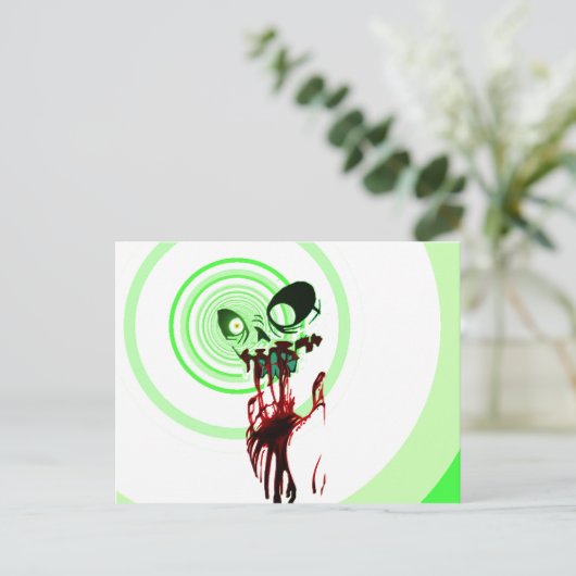 fesselnd postkarte (Stehend Vorderseite)