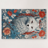 Fesselndes Arktis-Fuchs-Wildleben Puzzle (Horizontal)