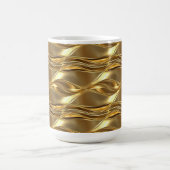 Fesselndes Goldmuster Kaffeetasse (Mittel)