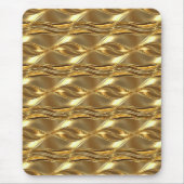 Fesselndes Goldmuster Mousepad (Vorne)