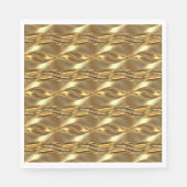 Fesselndes Goldmuster Serviette (Vorderseite)