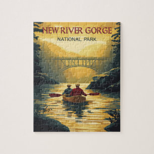 Fesselndes New River Gorge National Park Puzzle