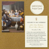 Fest bei Cana Wedding Holy Card