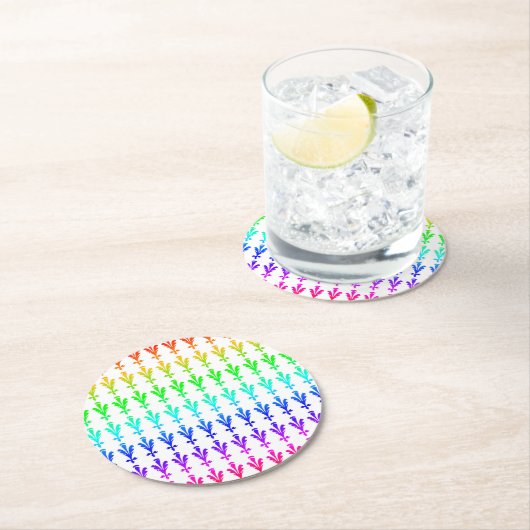 Fest-Blumenkohl-Untersetzer Runder Pappuntersetzer (Vor Ort)