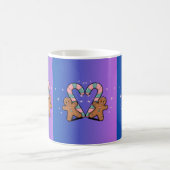 Fest Candy Cane & Gingerbrot Urlaub Kaffeetasse (Mittel)