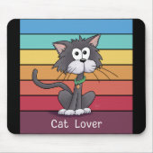 Fest Cat Lover Mouse Pad Mousepad (Vorne)