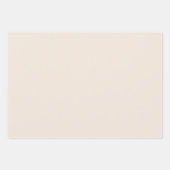 Fest-Creme-Elfenbein Geschenkpapier Set (Vorderseite)