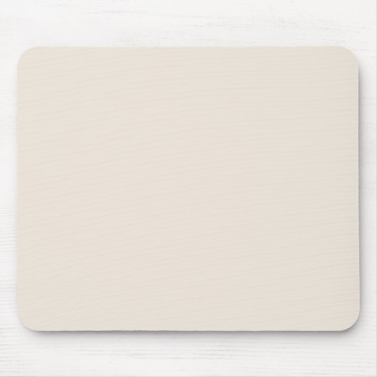 Fest-Creme-Elfenbein Mousepad (Vorne)