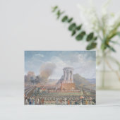 Fest der Föderation, 14. Juli 1790 Postkarte (Stehend Vorderseite)