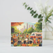 "Fest der Freiheit" im 19. Postkarte (Stehend Vorderseite)