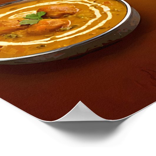 Fest der indischen Aromen Poster (Ecke)