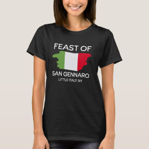 Fest der italienischen Flagge San Gennaro Little I T-Shirt