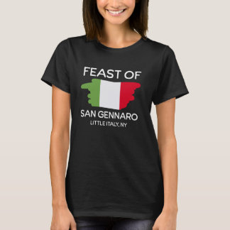 Fest der italienischen Flagge San Gennaro Little I T-Shirt