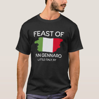 Fest der italienischen Flagge San Gennaro Little I T-Shirt