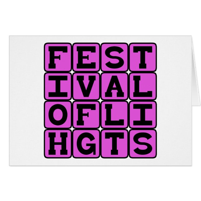 Fest der Lichter, Chanukka (Vorderseite (Horizontal))