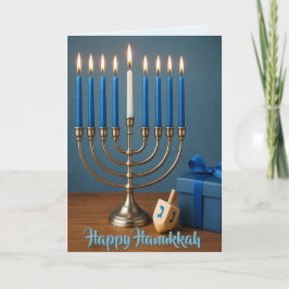 Fest der Lichter und Freude Feiertagskarte